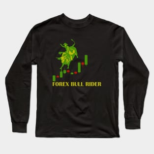 Forex Bull Rider Long Sleeve T-Shirt